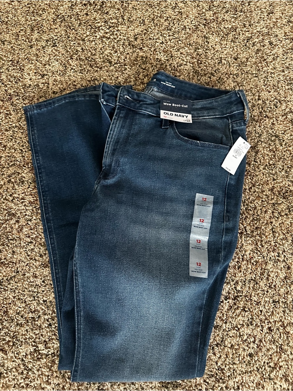 Old Navy women’s Dark Blue Bootcut Jeans
